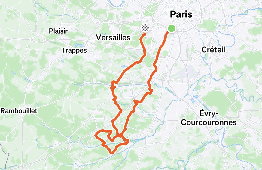 Carte GPS Winter Warriors #14 - Saint Vélotin